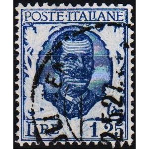 Italy. 1917 1L25 S.G.186 Used
