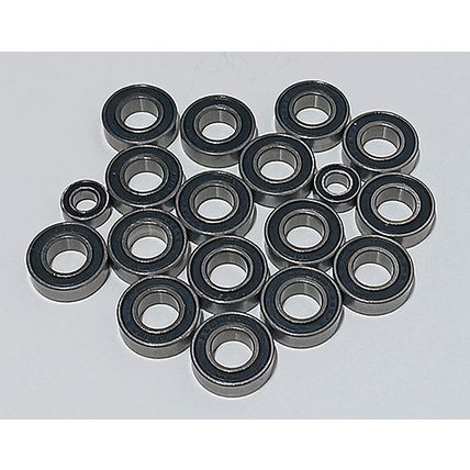(18pcs) GS RACING STORM RTR Rubber Sealed Ball Bearing Set