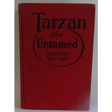 TARZAN the UNTAMED hardcover book (1933)