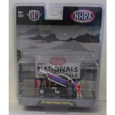 M 2 ' 1971 DODGE CHALLENGER FUNNY CAR DIORAMA ( 2024)