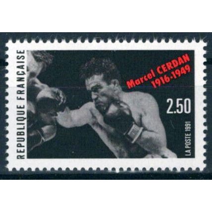 France 2267 MNH Boxing Marcel Cerdan Sports ZAYIX 1024S0048M