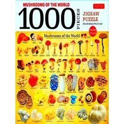 Mushrooms Of The World - 1000 Piece Jigsaw Puzzle: For Adults And Families - Fin