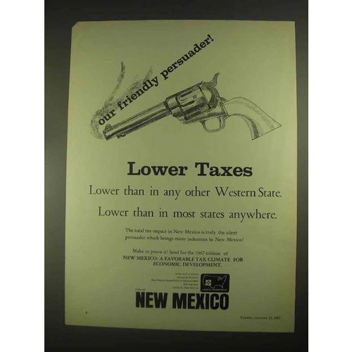 1967 New Mexico Development Ad - Friendly Persuader