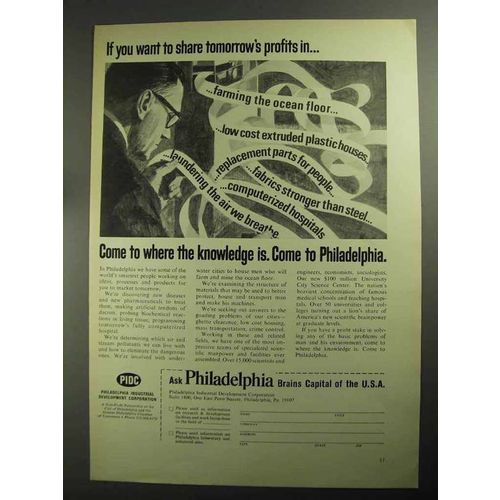 1968 Philadelphia Industrial Development Corporation Ad