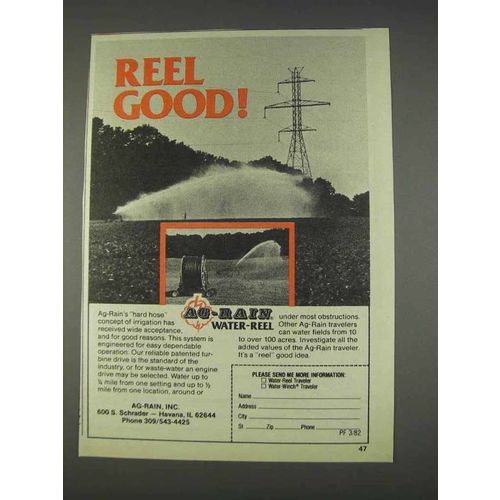 1982 Ag-Rain Water-Reel Ad - Reel Good