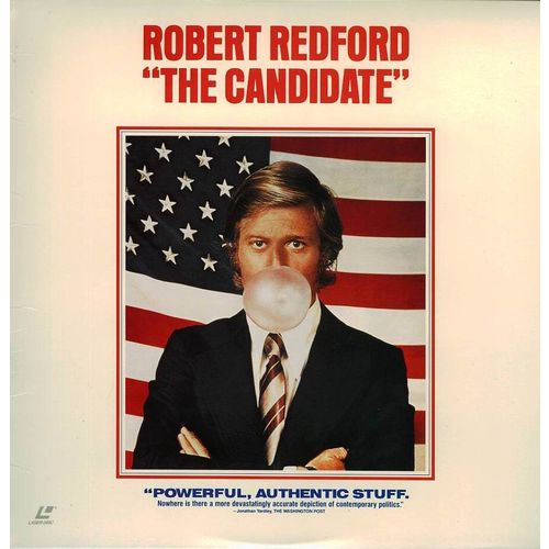 CANDIDATE ROBERT REDFORD LASERDISC RARE