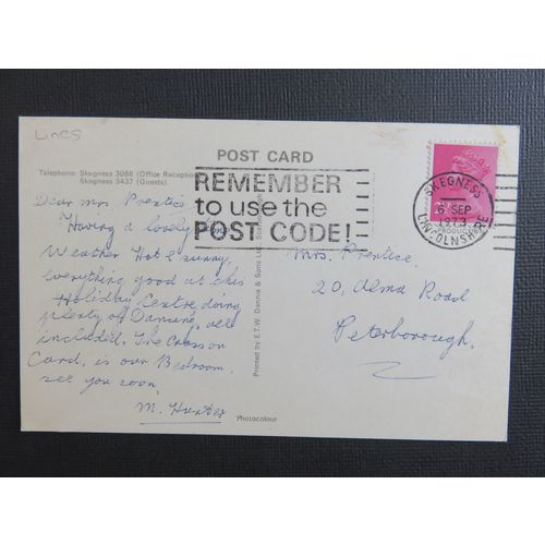 Main Building, YMCA Holiday centre, Skegness, Lincolnshire Postcard