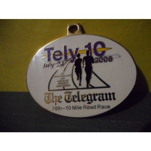 The Telegram 2005 Tely 10 Newfoundland Participation Medal 10K Road Race