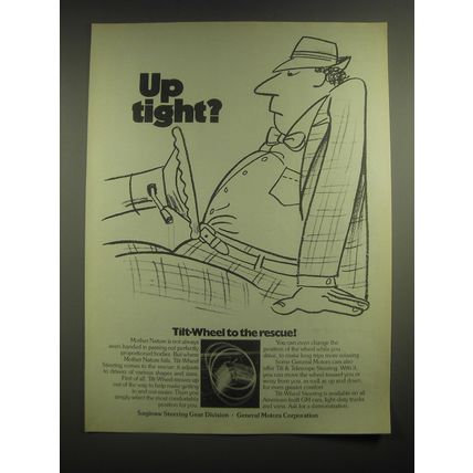 1979 GM Saginaw Steering Tilt-Wheel Ad - Up tight?