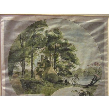BOWOOD, CALNE, WILTSHIRE framed page June, 1886 THE ILLUSTRATED LONDON NEWS =