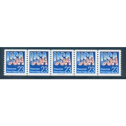 2606 23c U.S. Flag Fine MNH PNC A1111/5 V0791