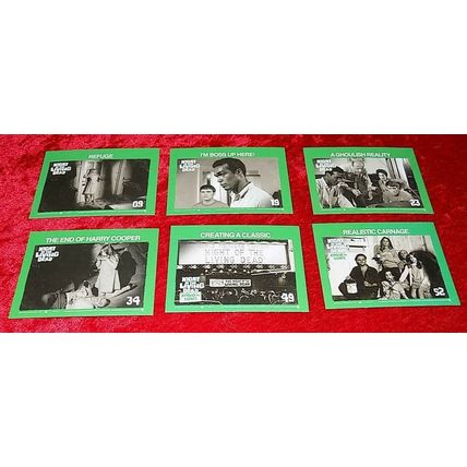 Night of the Living Dead Master Set *w/ George Romero Portrait Card *