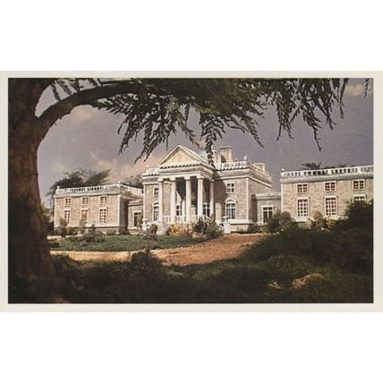 Creighton Ward Mansion Thunderbirds Episode 3 TV Show Postcard