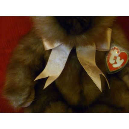 TY CLASSIC BABY GINGER ARTICULATED BROWN BEAR 5108