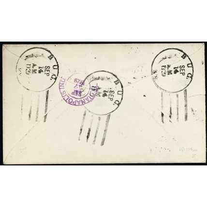 Bug, Beetle Kentucky Registered Fancy Cancel Cover *- Stuart Katz