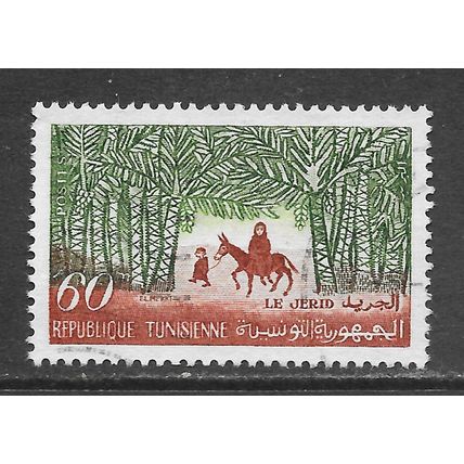 TUNISIA CHRISTMAS XMAS ? LE JERID MARY DONKEY JOSEPH TRAVELLING PALM TREES USED