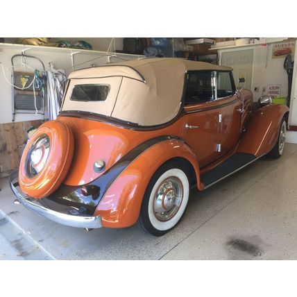 1934 Auburn 6-52Y Phaeton Convertible