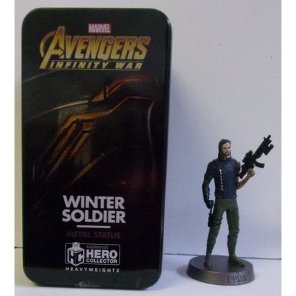 MARVEL HEAVYWEIGHTS COLLECTION METAL ' WINTER SOLDIER ' figure (2023)