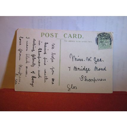 NORTH END, HIGH STREET, STOCKTON, Co. Durham used antique postcard 1905 pm =