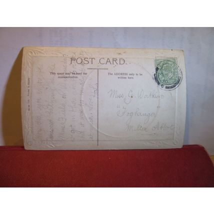 NEAR MORAY FIRTH, SCOTLAND used antique postcard 1910 pm =