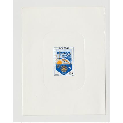 Sénégal 1983 Epreuve de Luxe Alizés Dakar Fisch Fish Poisson Faune Fauna