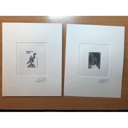Monaco 2018 YT 3143 Epreuve d'artiste Oiseau Vogel Cormoran Huppé Faune Fauna