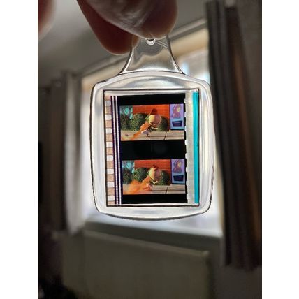 Chicken Little cartoon Movie Film Cell keyring keychain memorabilia collectible