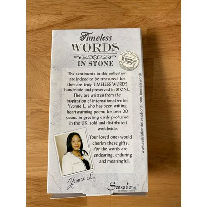 With Love Mum Timeless Words Plaque Gift