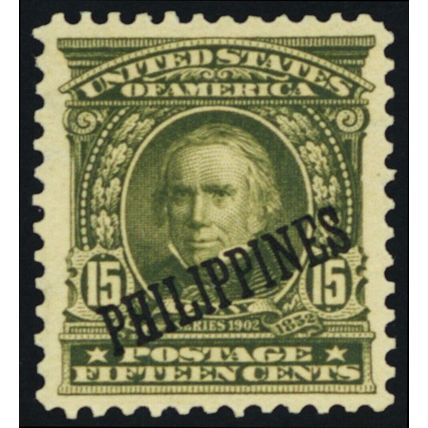 Philippines 235, Mint VF VLH 15¢ - A GEM - Stuart Katz