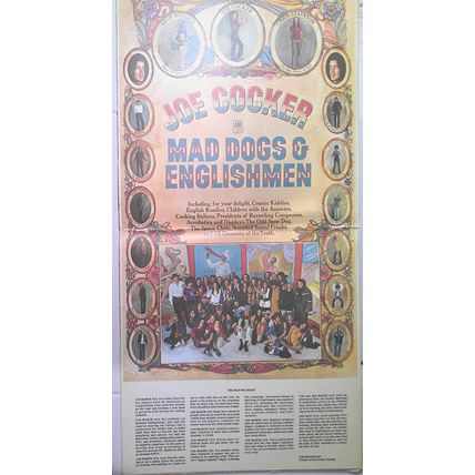 4 LPs lot: Janis, Doors, Iron Butterfly & Joe Cocker - Acid / Psychedelic rock
