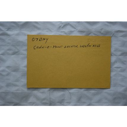 1989 QSL Card GM1LPZ, Alistair Brown, Aberdeen