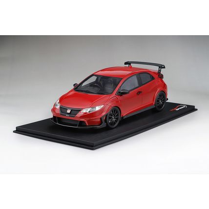 TS0113 - 1/18 MUGEN CIVIC TYPE R MILANO RED LIMITED 999 PIECES (RESIN)