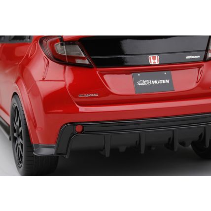 TS0113 - 1/18 MUGEN CIVIC TYPE R MILANO RED LIMITED 999 PIECES (RESIN)