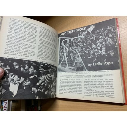 1967 "THE ALL STARS FOOTBALL BOOK No.7" UK SOCCER ANNUAL HARDBACK BOOK (P4)