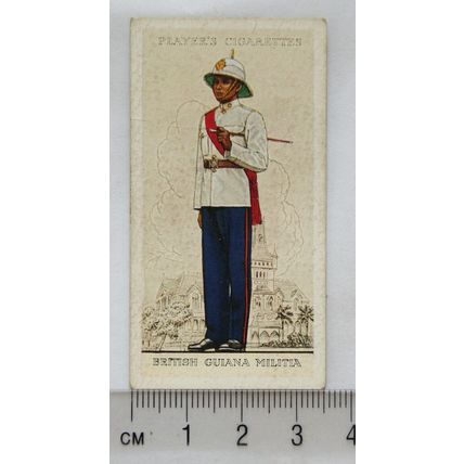 1938 Players Uniforms of the British Empire No. 48 British Guiana Militia
