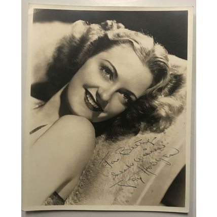 Joy Hodges (d. 2003) Signed Autographed Vintage 8x10 Photo