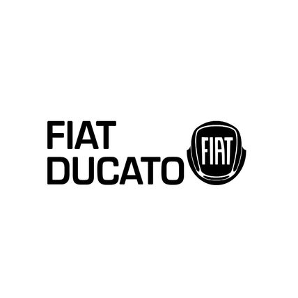 Fiat Ducato Bonnet Decal With Logo Or Without