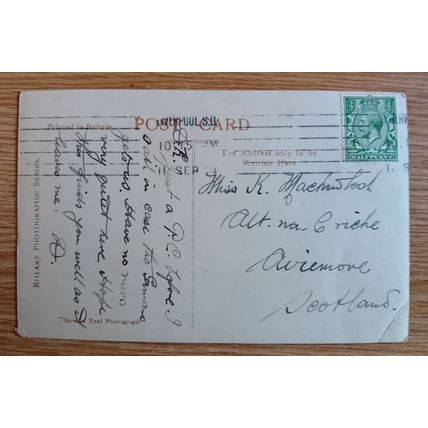 PHOTOCARD: USA - NEW YORK, SINGER BUILDING: 1914