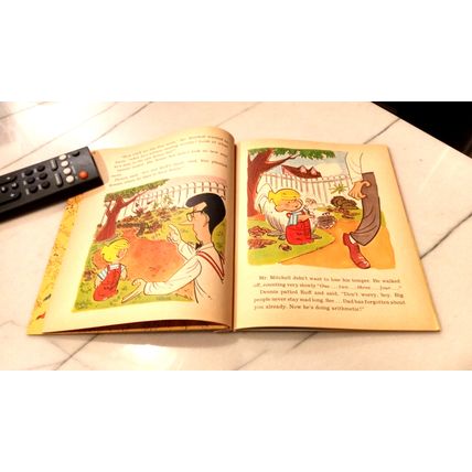 Old Vintage Little Golden Book Dennis The Menace And Ruff (C) Third Edition 1959