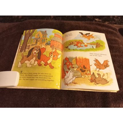 Little Golden Book The Fox And Hound Hide & Seek By Mary Carey VF 8.0 1996