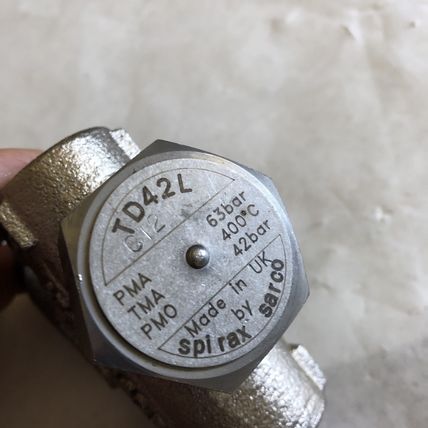 SPIRAX SARCO TD42L THERMODYNAMIC 1/2” STEAM TRAP,BL