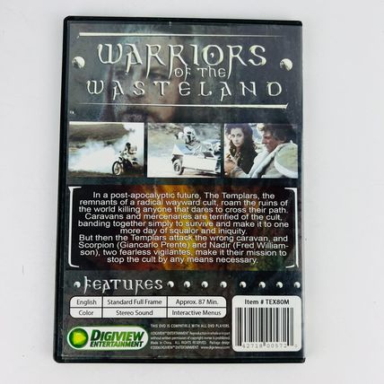 Warriors Of The Wasteland DVD Fred Williamson, George Eastman