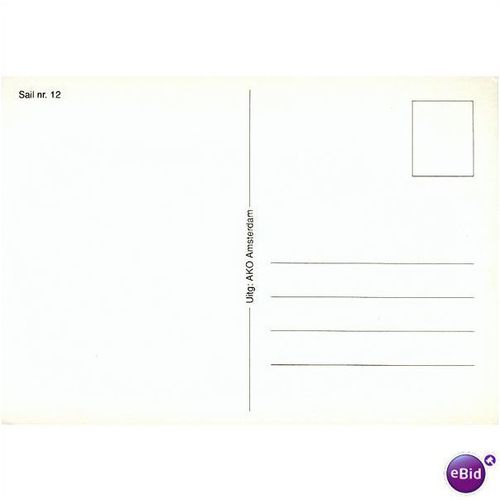 Netherlands Postcard - Sail Nr. 12