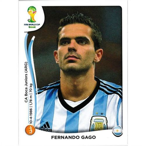 2014 Panini World Cup Soccer Stickers - #422 - Fernando Gago