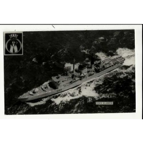 Naval HMS GLASGOW Postcard (b)