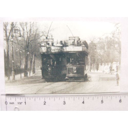 photograph Trams no 6 & 17, J. Lance Furnisher, High St