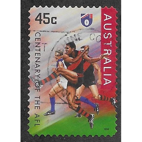 AUS 1996 45c(S/A) 'CENTENARY OF THE AFL' FINE USED (EBID63-069)