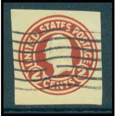 Used U429 2c George Washington Fine Cut Square WA3089