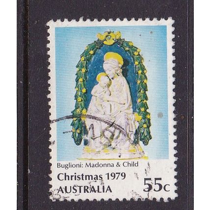 AUSTRALIA 1979 CHRISTMAS 55c USED SG723 #2