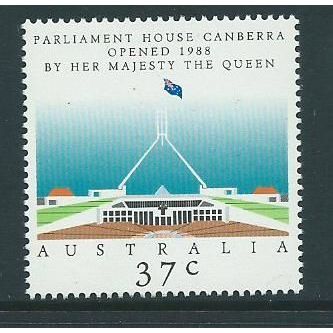 australia stamps mnh 1988 sg1144 sg 1144 canberra paliament house